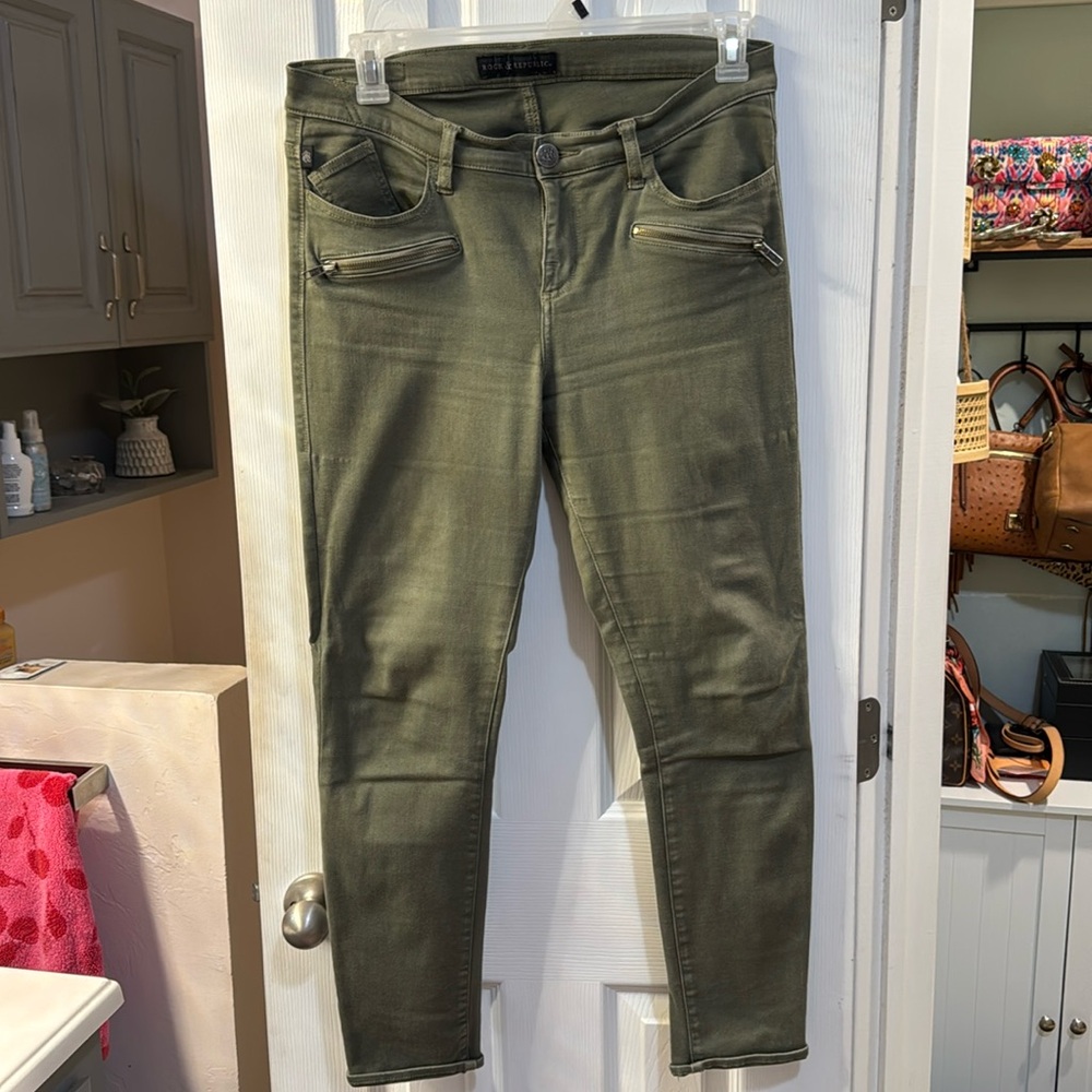 Rock & Republic olive pants